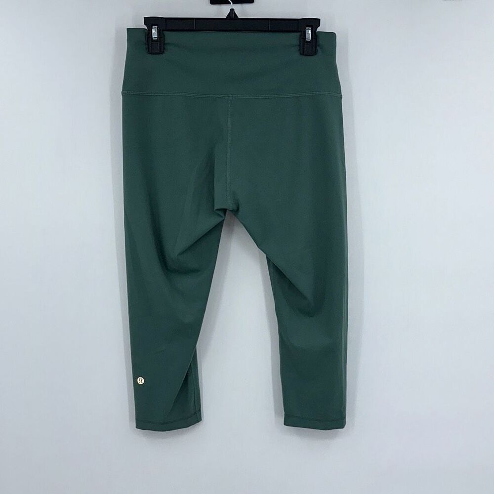 Lululemon Wunder Train High Rise Tight 28” in‎ Medium Forest Sz 12